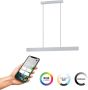 EGLO Connect .z Andreas-Z Hanglamp 117 cm Grijs Wit Instelbaar RGB & wit licht Dimbaar Zigbee - Thumbnail 1