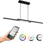 EGLO Connect.z Fraioli-Z Smart Hanglamp - 105 5 cm - Zwart Wit - Instelbaar RGB & wit licht - Dimbaar - Zigbee - Thumbnail 1