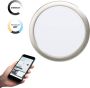EGLO  connect.z Fueva-Z Smart Inbouwlamp - Ø 21 6 cm - Grijs Wit - Instelbaar wit licht - Dimbaar - Zigbee - Thumbnail 1