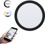 EGLO  connect.z Fueva-Z Smart Inbouwlamp - Ø 21 6 cm - Zwart Wit - Instelbaar wit licht - Dimbaar - Zigbee - Thumbnail 1
