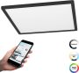 EGLO Connect .z Rovito-Z Smart Plafondlamp 42 cm Zwart Wit Instelbaar RGB & wit licht Dimbaar Zigbee - Thumbnail 1