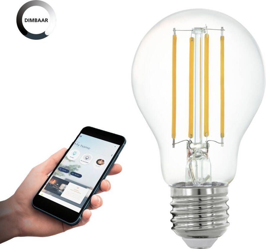 EGLO Connect .z Smart LED Lamp E27 Ø 6 cm 2700K Dimbaar Zigbee