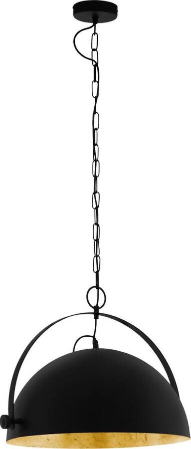 EGLO  Covaleda 1 - Hanglamp - E27 - Ø 45 5 cm - Zwart Goud