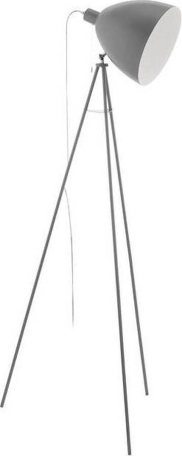 EGLO Dundee Vloerlamp E27 135 5 cm Grijs