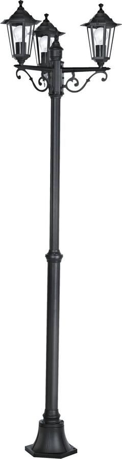 Eglo Laterna 4 Sokkellamp Staande lamp Buiten E27 192 cm Zwart