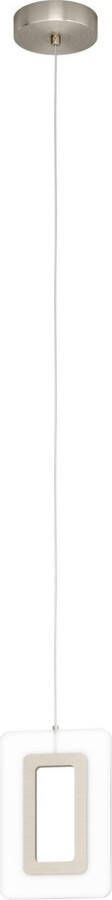 Led hanglamp enaluri 1x 5 4w l140 wit nik.mat nikkel-mat