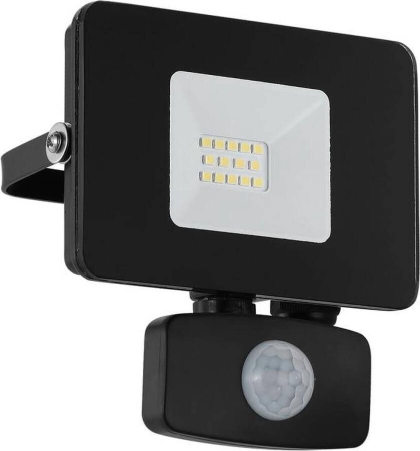 Eglo Faedo 3 wandlamp buitenlamp inclusief LED bewegingssensor IP44 Zwart