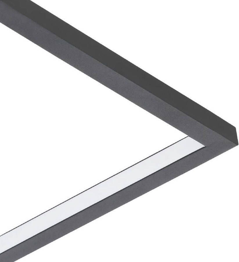 Eglo Gafares Plafondlamp LED 33 cm Zwart Wit Dimbaar
