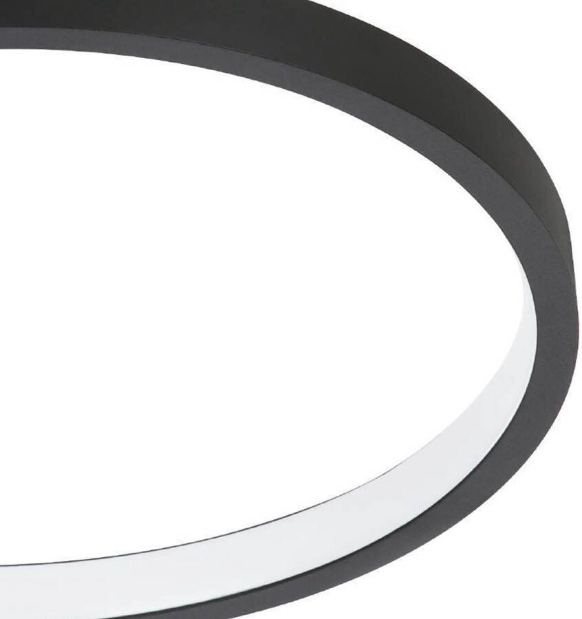Eglo Gafares Plafondlamp LED 40 5 cm Zwart Wit Dimbaar