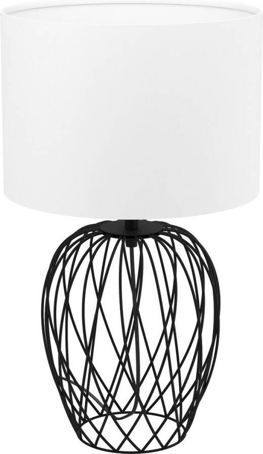 EGLO Nimlet Tafellamp E27 51 5 cm Zwart Wit