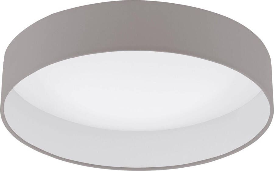 EGLO Palomaro 1 Plafondlamp LED Ø 40 5 cm Wit Taupe Dimbaar