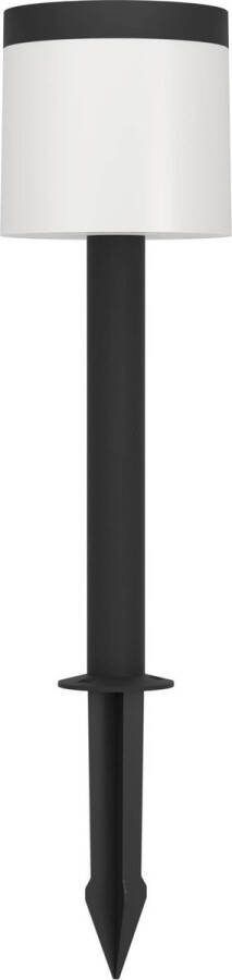 Eglo Pantete Solar Priklamp Staande lamp Buiten zonne-energie LED 65 cm Zwart Wit