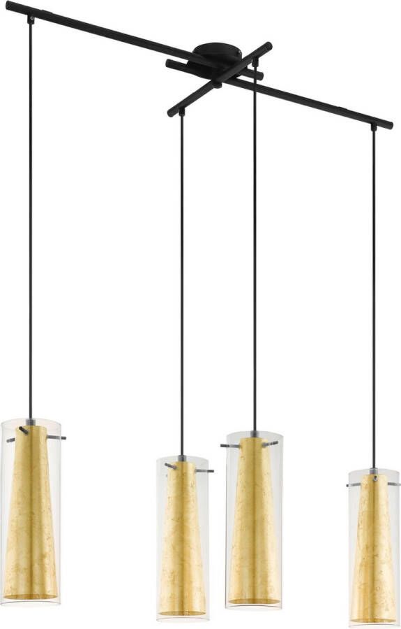 EGLO  Pinto Gold Hanglamp - E27 - 90 5 cm - Zwart Goud