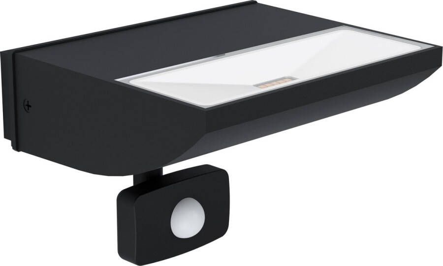 EGLO  Sorronaro Wandlamp Buiten - Sensor - LED - 17 cm - Sensor - Zwart