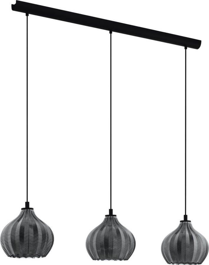 EGLO  Tamallat Hanglamp - E27 - 105 cm - Zwart