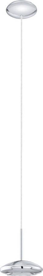 Eglo Tarugo Hanglamp 1 Lichts Ø125mm. Chroom Wit