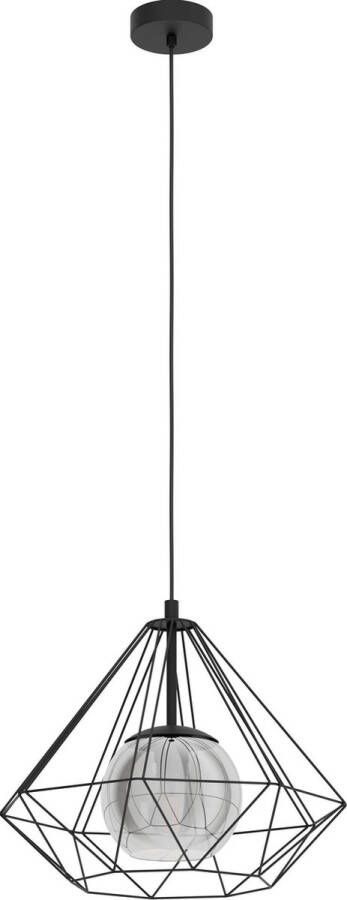 EGLO  Vernham - Hanglamp - E27 - Ø 44 5 cm - Zwart