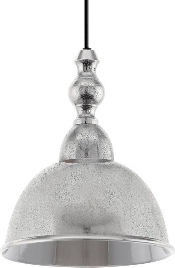 Eglo Vintage Easington Hanglamp 1 Lichts ø180 mm. Staal
