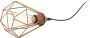 Eglo Vintage Tarbes Tafellamp Draadlamp 1 Lichts 175mm. Zwart Koperkleurig - Thumbnail 1