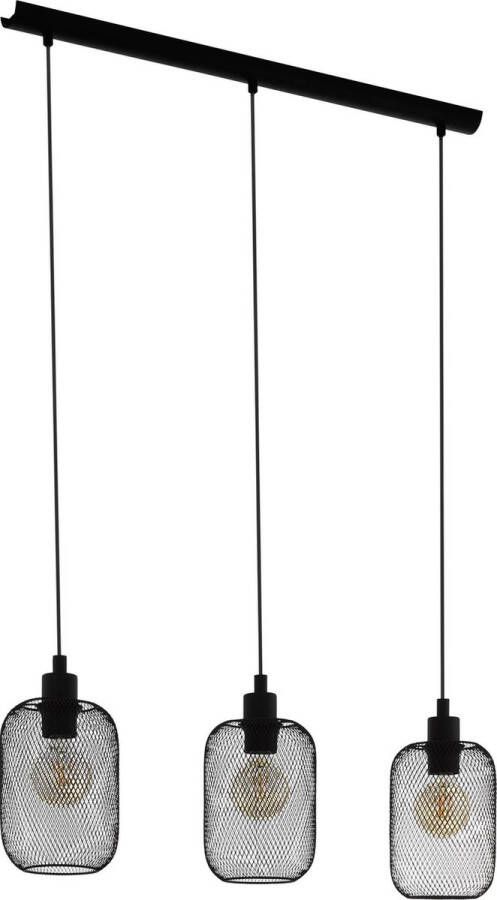 EGLO  Wrington - Hanglamp - E27 - 740 cm - Zwart