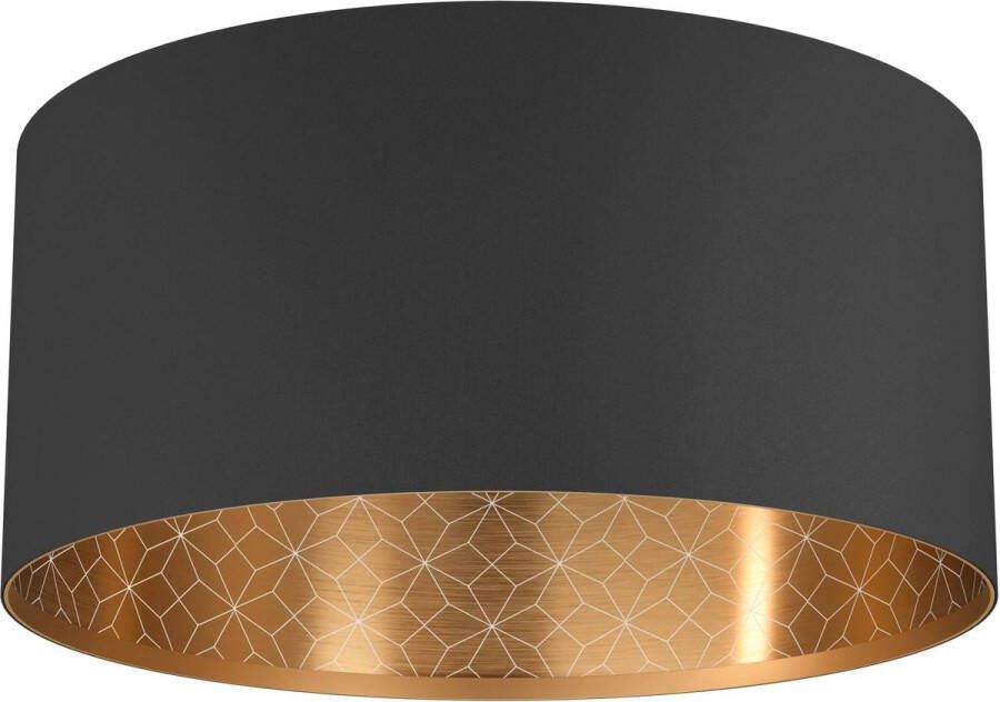 EGLO  Zaragoza Plafondlamp - E27 - Ø 47 5 cm - Zwart Goud