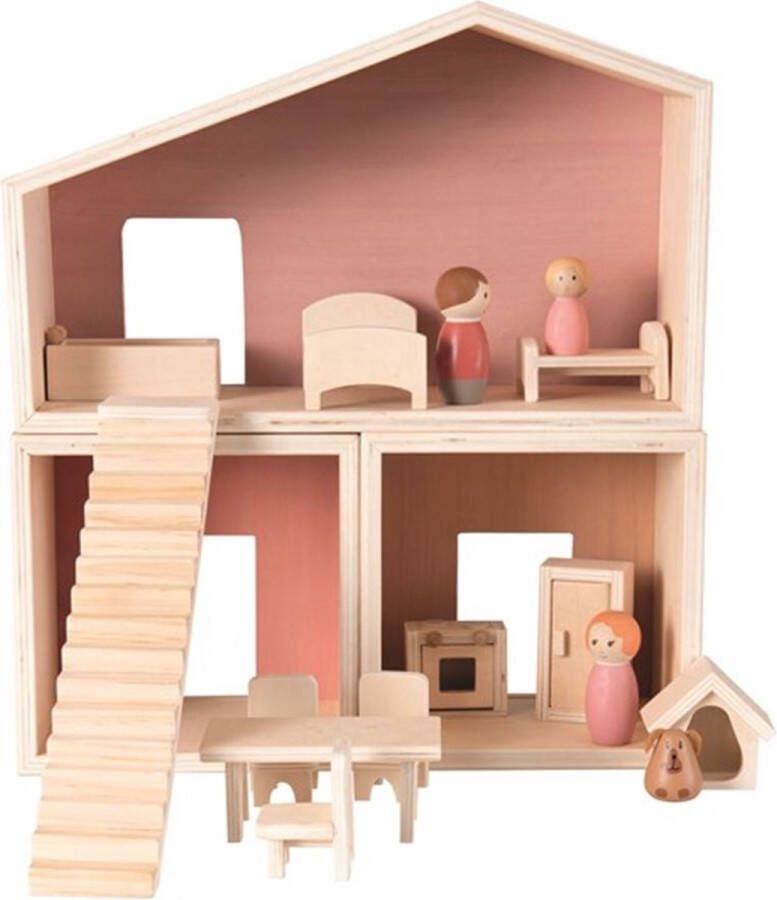 Egmont Toys Poppenhuis 30x35x11 cm