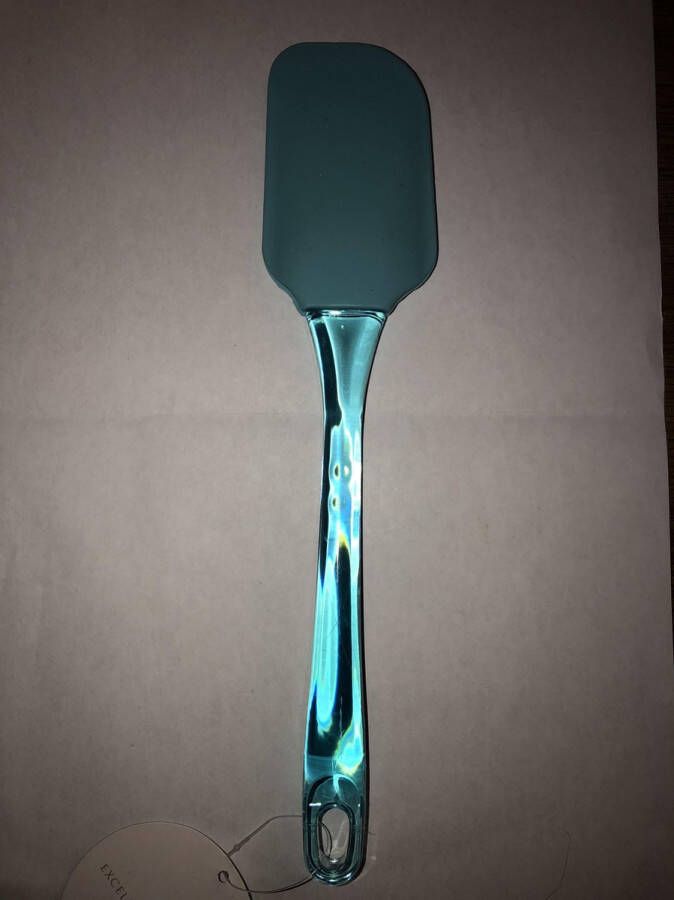EH Spatel van siliconen Pannenlikker 25cm blauw