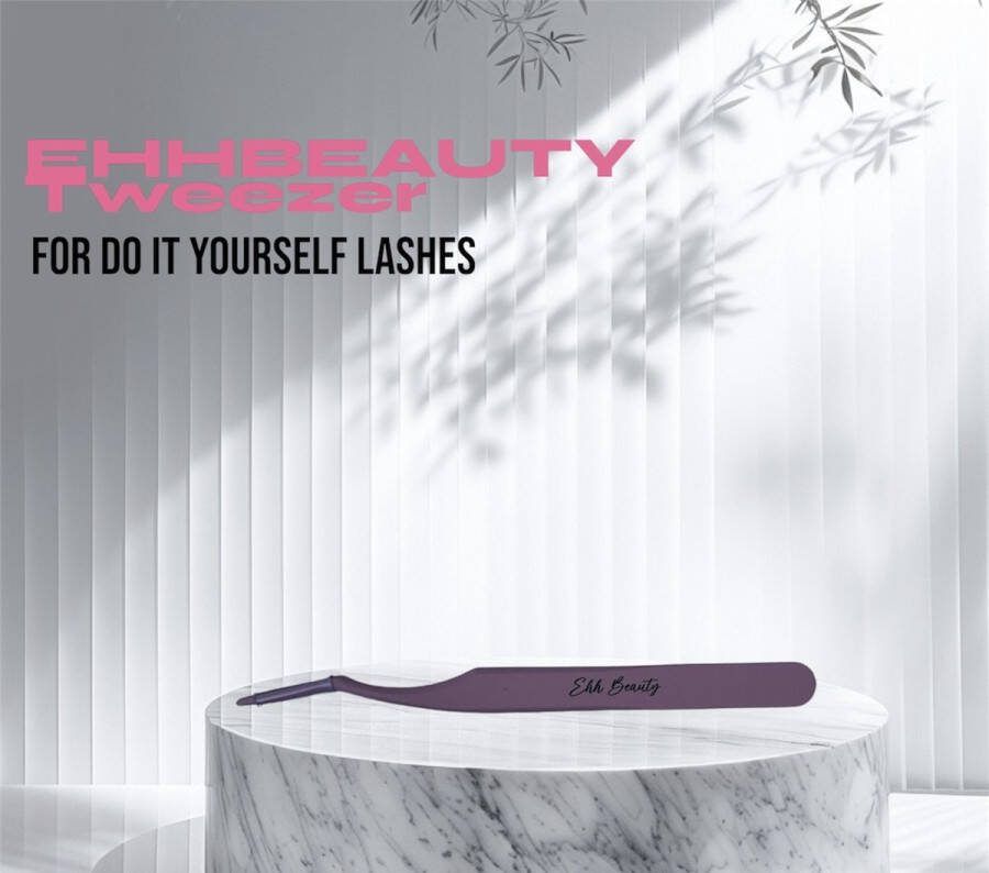 EHH BEAUTY Lash Tweezer Pincet Wimpers Zetten Pincet
