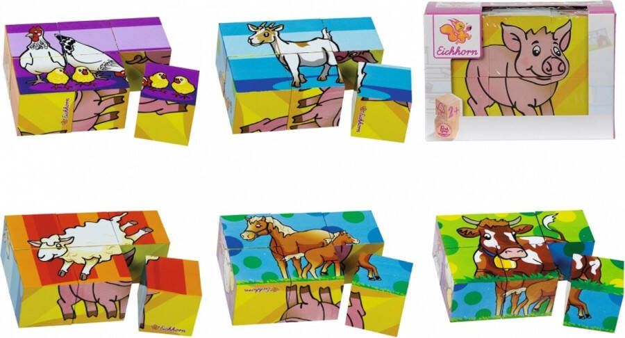 Eichhorn 4003046054811 puzzel Blokpuzzel 6 stuk(s)