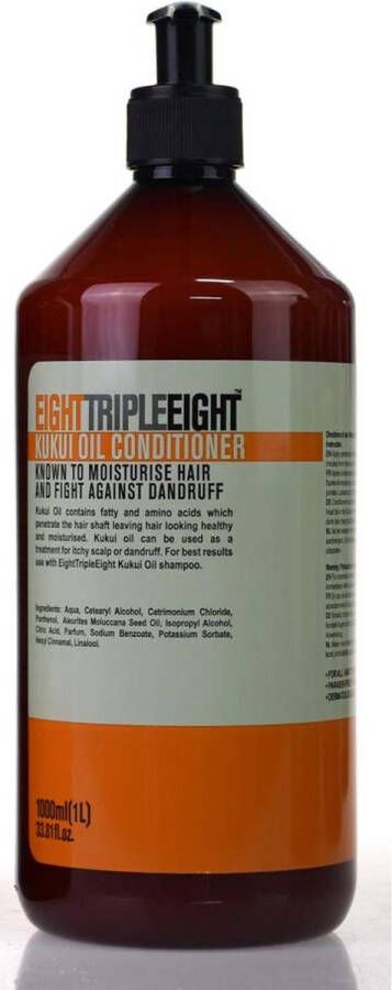 Eight Triple Eight Kukui Oil Conditioner 1000ml