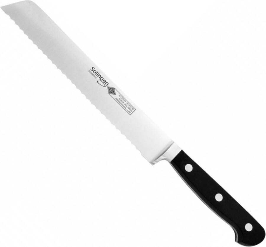 Eikaso Solingen Broodmes 20cm Gegolfd en Stijf Perfect voor Elke Keuken