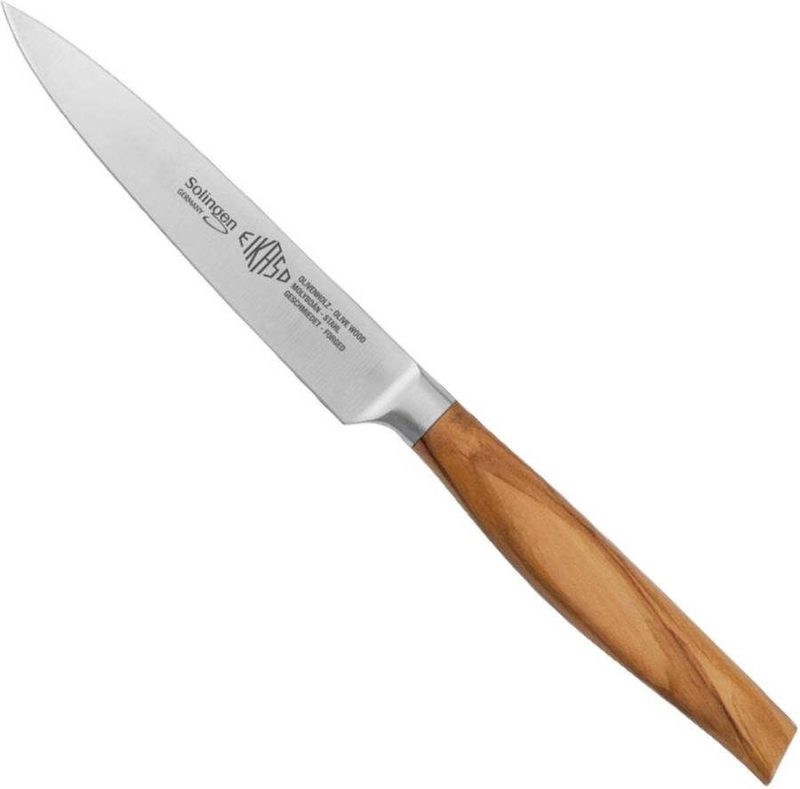Eikaso Solingen Forged-Line Officemes 9 cm Lemmet Olijfhouten Handvat