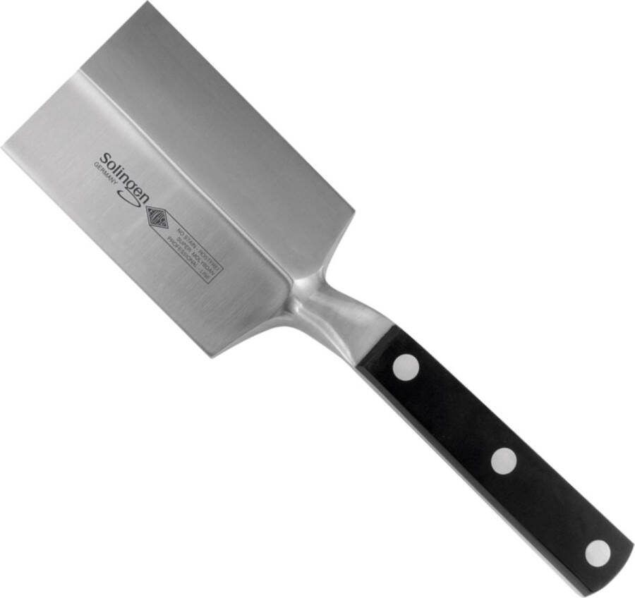 Eikaso Solingen Gastro Vleeshamer 13 cm RVS Ergonomisch Zwart Heft
