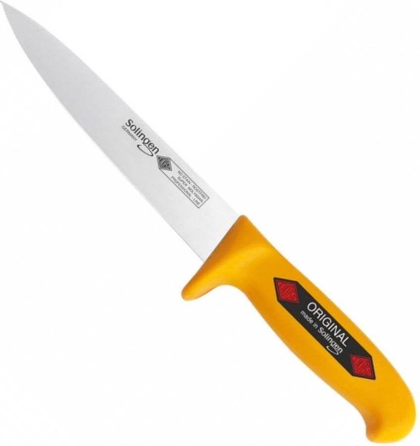 Eikaso Solingen Vleesmes 16 cm Stijf Lemmet Geel Profitect Heft