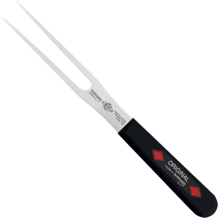 Eikaso Solingen Vleesvork 16 cm Semi-Flexibel en Ergonomisch Handvat Hoogwaardig RVS