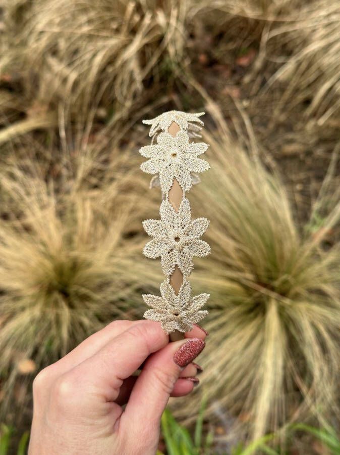 EindelijkLeuk Diadeem Meisjes diadeem Haarband Bloem goud puntig blad Meisjes haarband Haarbandjes Haaraccessoires voor meisjes Handmade Gouden diadeem Bruiloft Haaraccessoires Bruiloft Cadeautje