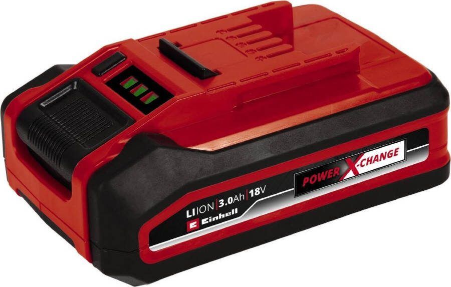 Einhell 3.0 Ah Plus Accu Power X-Change 18 V Li-Ion Max. vermogen: 900 W Active Accu Management Systeem PLUS-Technologie: meer vermogen