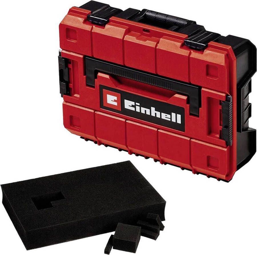 Einhell E-Case S-F 4540019 Transportkoffer Polypropyleen Rood Zwart (l x b x h) 444 x 330 x 131 mm