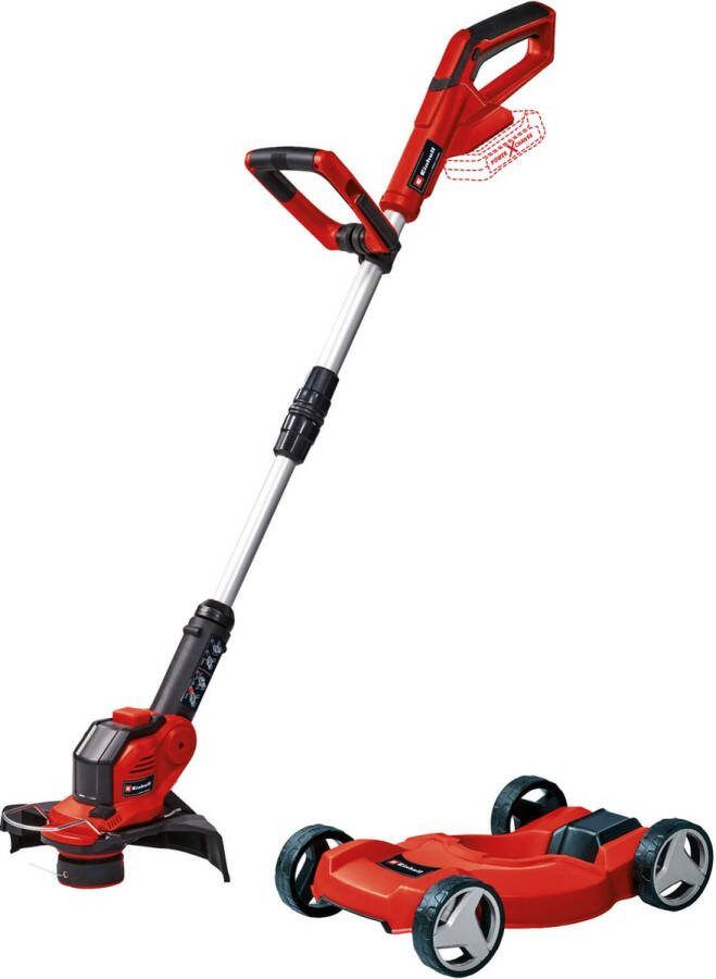 Einhell Accu Grastrimmer GE-CT 18 28 Li TC Solo Power X-Change 18 V Li-Ion Incl. Trimmer Cart Maaidiameter: 28 cm Incl. draadspoel Excl. accu en lader