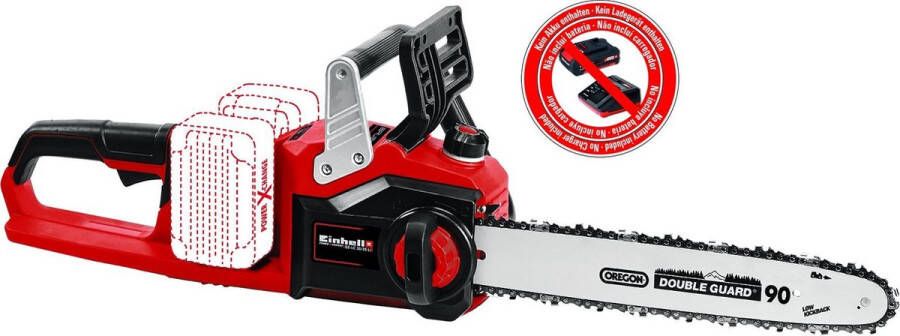 Einhell Accu Kettingzaag GP-LC 36 35 Li BL Solo Power X-Change 36 V Li-Ion Koolborstelloze motor Zwaardlengte: 35 cm Max. Zaaglengte: 33 cm Excl. accu en lader