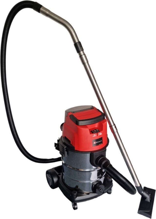 Einhell Accu Nat- Droogzuiger TE-VC 36 25 Li S Solo Power X-Change 36 V Li-Ion 25 L ECO BOOST-modus 100 150 mbar Blaasfunctie Incl. 8-delige Accessoireset Excl. accu en lader