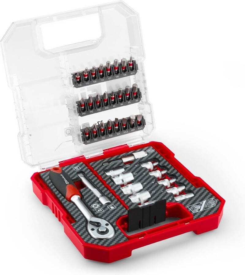 Einhell Bitset 37-delig L-CASE