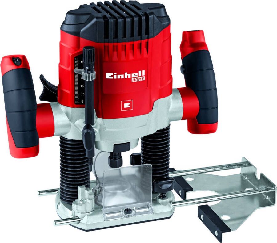 Einhell Elektrische Bovenfrees TC-RO 1155 E 1100 W 6 en 8 mm spantang Snelheidsregeling Zuigadapter Incl. toebehoren