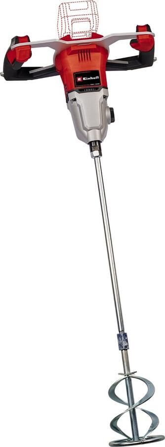 Einhell Accu Verf- Mortelmenger TP-MX 18-2 Li BL Solo Power X-Change 18 V Li-ion Variabele snelheid tot 720 t min M14 aansluiting Incl. mengstaaf voor mortel Excl. accu en lader