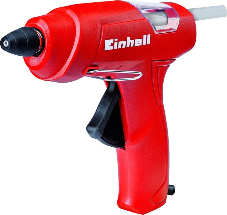 Einhell Lijmpistool TC-GG 30 (mechanische toevoer kijkvenster montagebeugel incl. standaard vlak verlengstuk 3 lijmstiften)