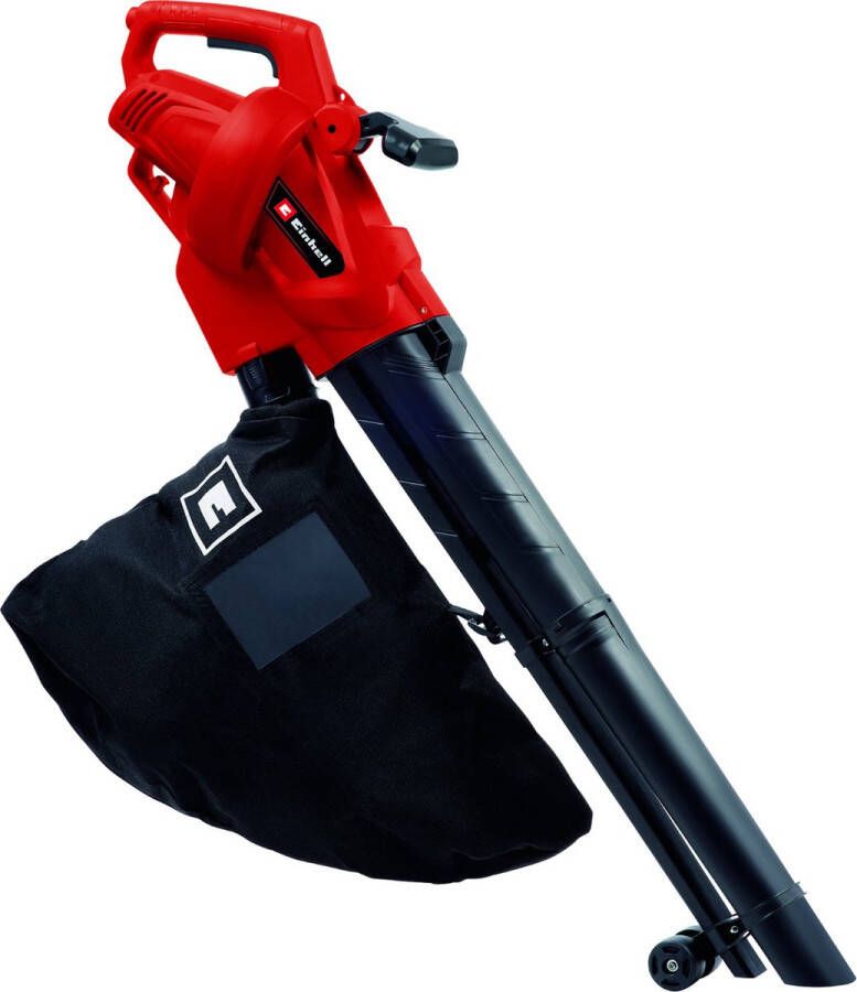 Einhell Elektrische bladblazer GC-EL 3024 E (blazen zuigen & versnipperen zuigbuis ø75 mm zuigkracht 650 m³ h hakselfunctie 10:1 blaassnelheid 240 km h opvangzak 40 L)