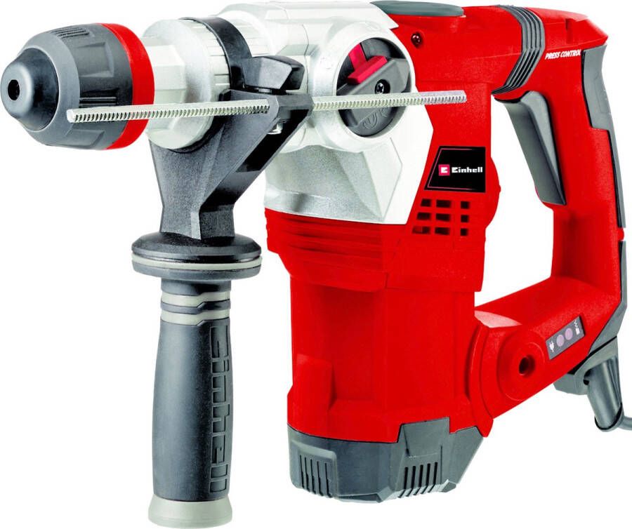 Einhell Elektrische Boorhamer TE-RH 32 4F Kit 1250 W Aantal slagen: 4.100 min 5 J SDS-Plus Pneumatisch slagwerk Incl. 3 boren 1 puntbeitel en 1 platte beitel Incl. Transport- Opbergkoffer
