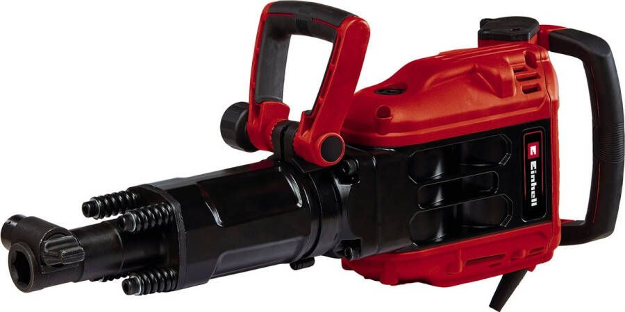 Einhell Elektrische Breekhamer TP-DH 50 1700 W 50 J SDS-Hex gereedschapshouder trillingsdempende hoofdhandgreep Incl 1x punt- 1x vlakbeitel en transport- en opbergkoffer