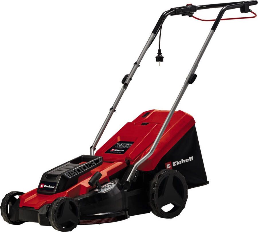 Einhell Elektrische Grasmaaier GC-EM 1600 37 1600 W Maaibreedte: 37 cm 38 L opvangbak Aanbevolen gazonoppervlakte: tot 700 m² Maaihoogte: 20-60 mm