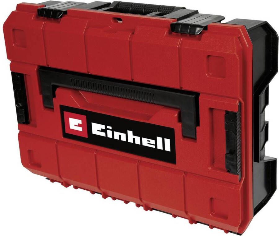Einhell E-Case S-F 4540011 Gereedschapsbox Polypropyleen Rood Zwart (l x b x h) 444 x 330 x 131 mm